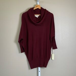 If It Were Me Cowl Neck Slouchy Sweater